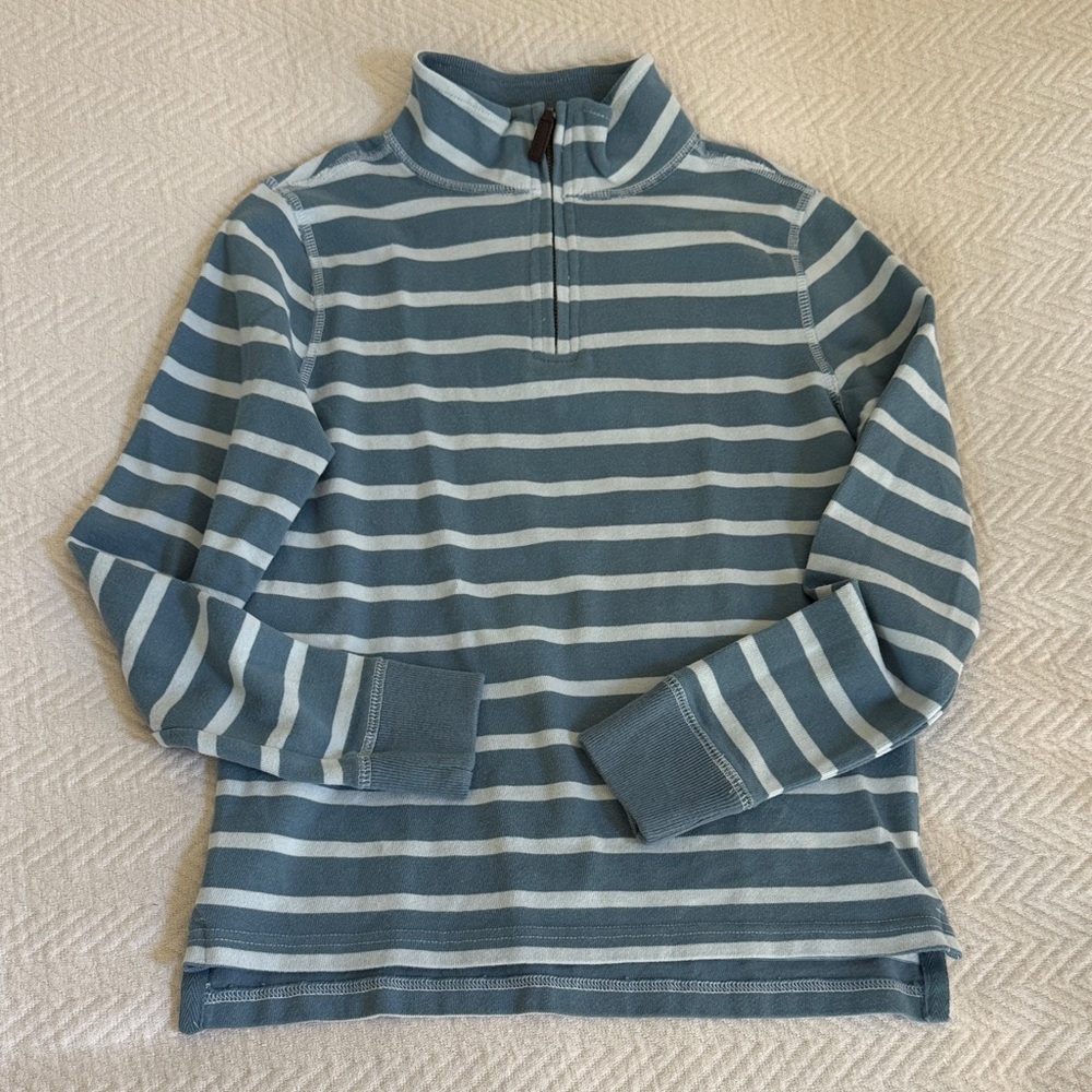 Striped Blue Boys lightweight sweatshirt
